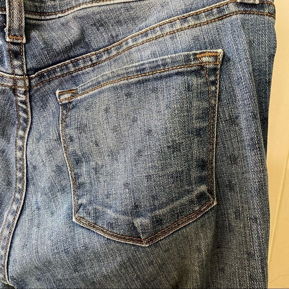 J BRAND sz 25 Star Print Blue Jeans Denim Aoki - Picture 3 of 8